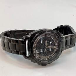Designer Coach Boyfriend Black Stainless Steel Round Dial Analog Wristwatch alternative image