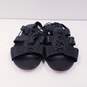 L'agence Leather Perforated Sandals Black 10 image number 3