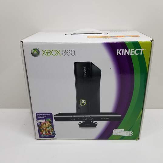 Xbox 360 S 4GB Kinect Console Bundle with Controller & Games In Box image number 1