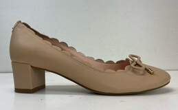 Kate Spade Yasmin Tan Leather Pump Heels Shoes Size 8.5 M