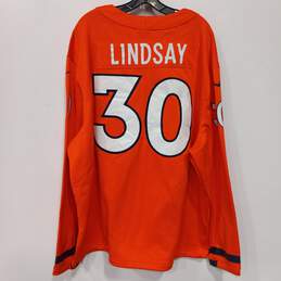 Nike NFL Team Apparel Denver Broncos Philip Lindsay Jersey #30 Size 3XL alternative image