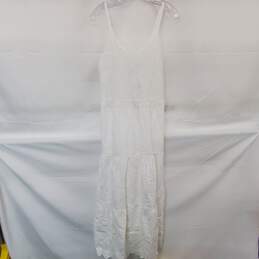 Splendid Collection White Eyelet Long Dress Size XS