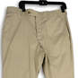 NWT Mens Tan Bowery Slim-Fit Stretch Straight Leg Dress Pants Size 34X32 image number 3