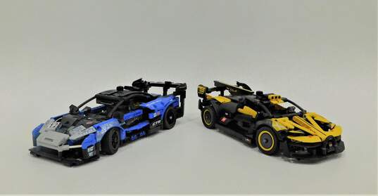 LEGO Technic 42123 McLaren Senna GTR and 42151 Bugatti Bolide Open Sets (2) image number 1