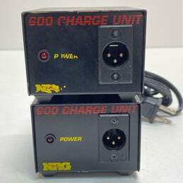 Lot of 2 NRG NI-CAD 600 Charge Unit