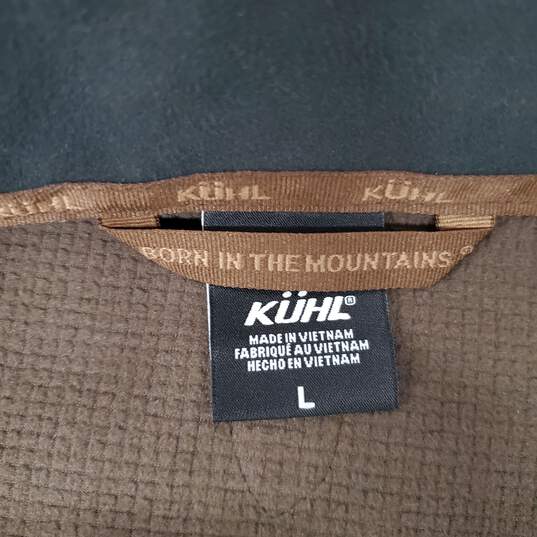 Kuhl MN's Lightweight Full Zip Brown Impakt Vest Size L image number 3