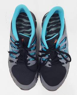 Gray/Blue Nike Free 5.0 Size US 9