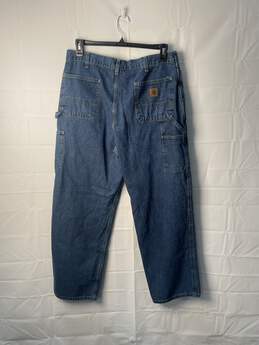 Carhartt Mens Painter Pants Blue Jeans Size 38/32 alternative image