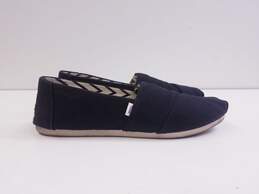 TOMS Alpargata Black Canvas Slip Shoes Women's Size 7 alternative image