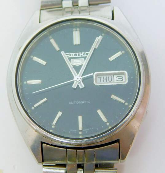 Buy the Vintage Seiko 5 Automatic 6309-8840 Day Date Mens Watch |  GoodwillFinds