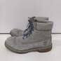 Timberland Male Leather Gray Style A12J7 Boots 10.5M image number 2