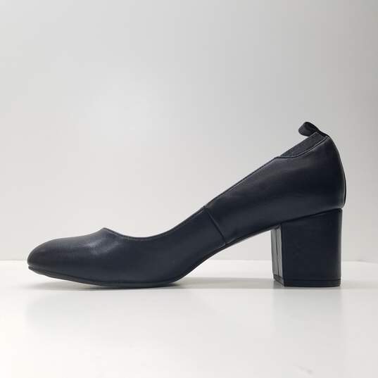 Ann Taylor Black Heel Womens Shoe Size 9M image number 3