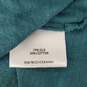 Eileen Fisher WM's Silk Blend Green Teal Color Blouse Top Size XL image number 3