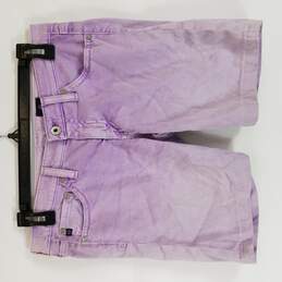 Adriano Goldschmied Women Shorts Purple XS
