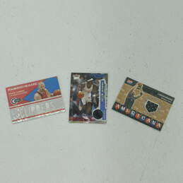 3 NBA Game Worn/Game Used Memorabilia Cards