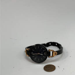 Designer Fossil ES-3452 Black Stainless Steel Round Dial Analog Wristwatch alternative image