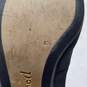 Paul Green Navy Blue Shimmer Cap Toe Suede Ballet Flats WM Size 4.5 image number 5
