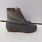 Sperry Women's Gray Duck Boots Size 9 image number 2