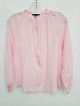 J.Crew Women's Long Sleeve Pink Blouse Size XS