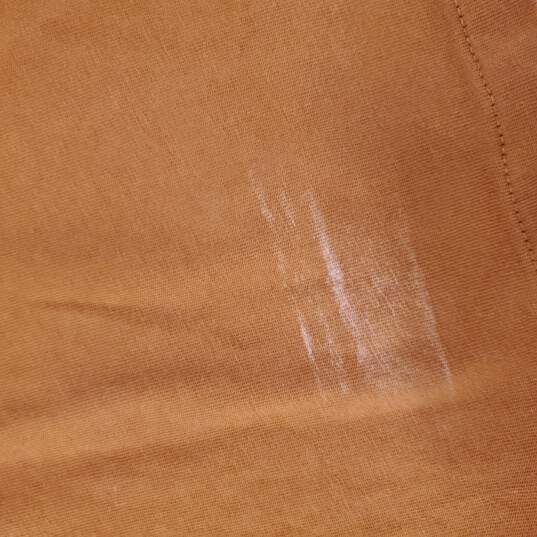 Scotch & Soda WM's Organic Cotton Burnt Amber T-Shirt Blouse Size XXL image number 5