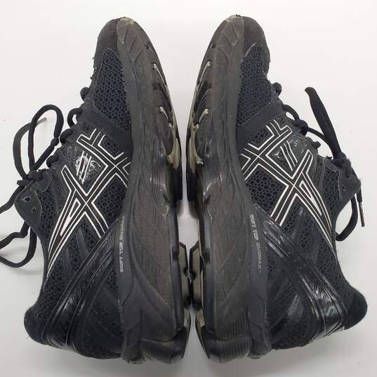 Asics Women's Gel Kayano 17 T150N Black Running Shoes Sneakers  Size 8 image number 6