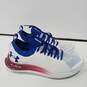 Men's White Under Armour Shoes Size 8 image number 4