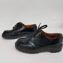 Tredair Black Leather Oxfords Size 8