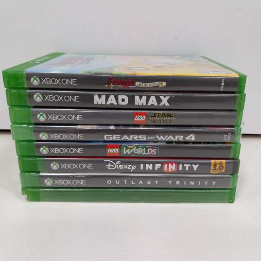 Bundle of 8 Microsoft Xbox One Video Games image number 5