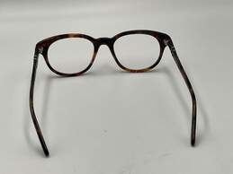 Womens 3052-V 108 Caffe Brown Frame Clear Polarized Lens Round Eyeglasses alternative image