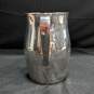 Vintage 7" Tall Silver on Copper Pitcher image number 2