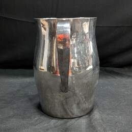 Vintage 7" Tall Silver on Copper Pitcher alternative image