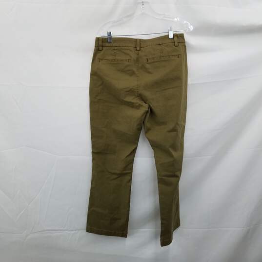 J. Crew Olive Green Pants NWT Size 29 image number 2