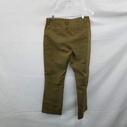 J. Crew Olive Green Pants NWT Size 29 alternative image