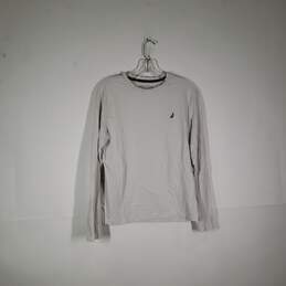 Mens Long Sleeve Crew Neck Pullover Performance T-Shirt Size Small