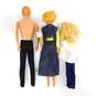 Vntg Mattel 1960s Bubblecut Barbie Ken & Skipper Dolls W/ Case & Clothes image number 3