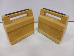 Vintage Pair of Take a Long Tape Players alternative image