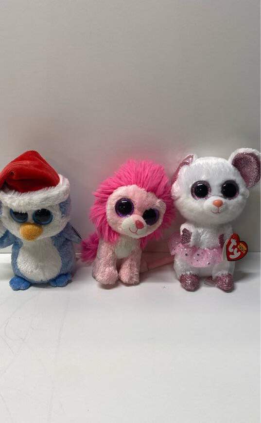 Assorted Ty Beanie Boos Bundle Lot Of 11 image number 2