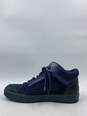 Authentic Lanvin Navy Mid Sneaker M 7 image number 2