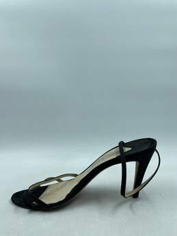 Authentic Manolo Blahnik Black Sling Sandals W 7.5 alternative image