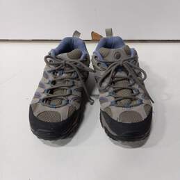 Merrell Grey/Light Blue Hiking Sneakerss Size 8.5