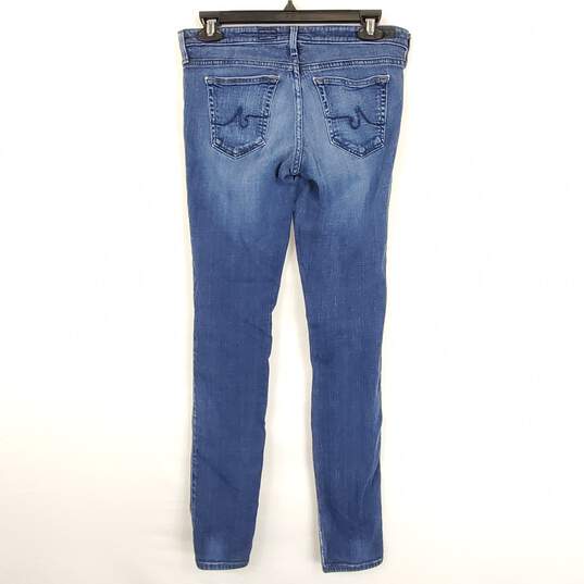 Adriano Goldschmied Women Blue Jeans Sz 28R image number 2