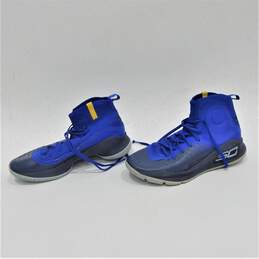 Under Armour Curry 4 Team Royal Men's Shoes Size 10 alternative image