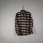 Mens Plaid Regular Fit Long Sleeve Collared Button-Up Shirt Size Medium image number 1
