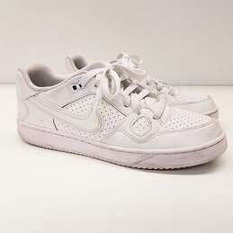 Nike Son of Force (GS) 'Triple White' Sneakers Youth Size 7Y/Women's Size 8.5