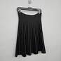 Black Striped Flare Skirt image number 1