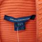 French Connection Bright Orange Ribbed Knit Sleeveless Dress Size 0 image number 3