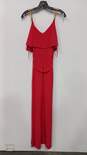 Michael Kors Gold Chain Shoulder Strap Maxi Dress Women's Size L image number 2
