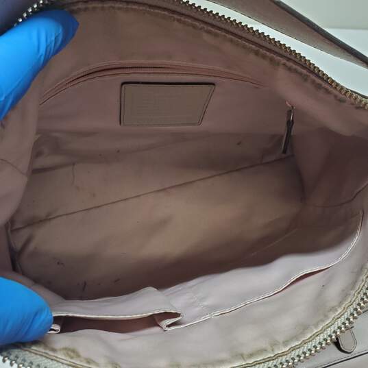 Coach Charlie Beige Leather Hobo Shoulder Bag  + Wallet Bundle image number 4