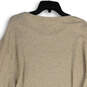 Mens Tan Ride The Wind Thermal Waffle Crew Neck Pullover T-Shirt Size XXL image number 4