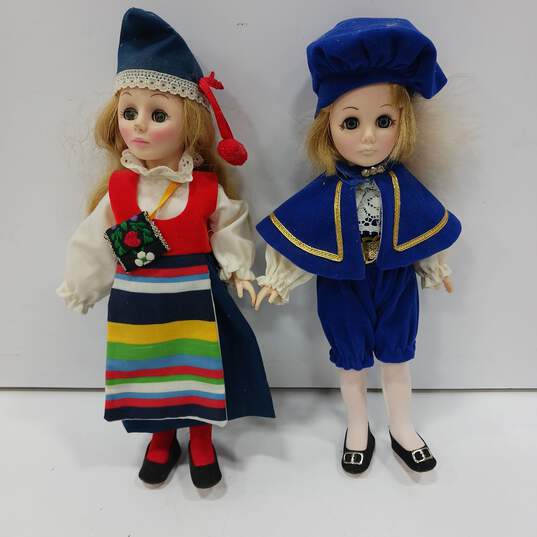 Vintage Effanbee Denmark Dolls 2pc Bundle image number 2